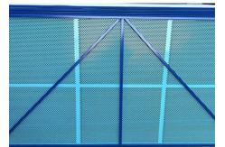 China Blue Perimeter Safety Screens Climbing Scaffold System Punching Steel supplier