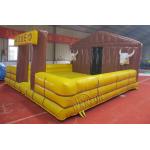 Rodeo Bull Inflatable Sports Games / Bounce House Games Non Toxic