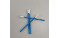 China Round Head Dacron Tipped Swab 70mm For Electronics Cleaning supplier
