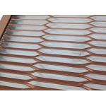 Akzonobel PVDF Expanded Metal Mesh 5.5mm 6.0mm Wall Cladding Ventilated Facades