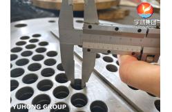 China GR.70N Carbon Steel Tubesheet Plate Astm A516 Heat Exchanger Part supplier