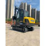 Agricultural Mini Crawler Excavator 3.8m Max Digging Depth Equivalent To Komatsu Pc60 for sale