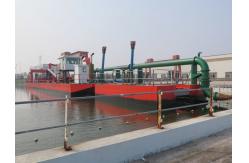 China SGS Inspection Cutter head Suction Dredges with 3800 M3/h Double Dredging Pumps supplier