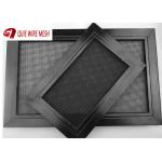 Black Powder Coated Safety Window Screen 304 316 Stainless Steel SGS Certificated for sale
