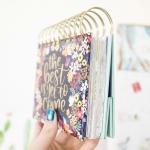 Monthly Desk Advent Calendars Printing Corrugated Floral Wall Calendar for sale