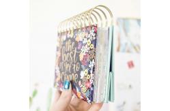 China Monthly Desk Advent Calendars Printing Corrugated Floral Wall Calendar supplier