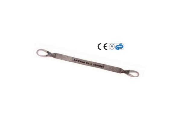 Handle Heavy Loads Polyester Webbing Sling High Durability For Industrial Use