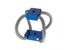China Butterfly Wire Rope Vibration Isolator For UAV Gimbal Stabilizer supplier