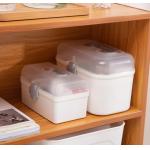 Portable Household Storage Container Plastic First Aid Box Organizer