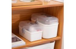 China Portable Household Storage Container Plastic First Aid Box Organizer supplier