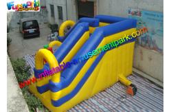 China Hot Inflatable Bouncer Slide PVC tarpaulin, Combo Bouncer With Two Lane Slide supplier