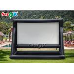 Inflatable Big Screen Backyard Inflatable Movie Screen Rear Projection Logo Printing