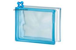 China Solid Crystal Glass Block Brick Rectangular For Decoration / Building supplier