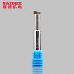 Electric Portable Metal PCD Endmill Tool With  Coating For Acrylic Polishing NC Machining for sale