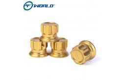 China CNC Machining Anodizing  Aluminum Parts Knurled Knob supplier