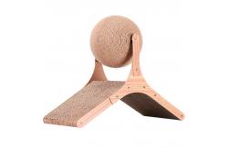 China 100% Recycled Scratching Board Corrugated Paperboard Cat Scratcher Lounge supplier