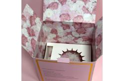 China Printed Double Side Folding Carton Box For Holiday Flower Shipping supplier
