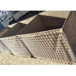 Anti Blast Wall Welded Wire Mesh , Hesco Barrier Wall For River Flood Protection for sale