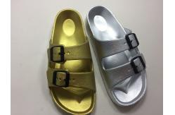 China Summer Light Adjustable EVA  Two Band Slide Sandals supplier
