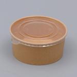 Restaurant 1000ml Disposable Kraft Food Containers for sale