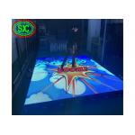 Radar System Digital Interactive High Fun LED Floor Screen P3.91 For Outdoor Rentals IP65 for sale
