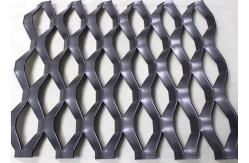 China Powder Coated Aluminium Expanded Metal Mesh 1*2m For Building Cladding Facade supplier