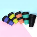 Portable Reusable Silicone Collapsible Coffee Cup 550ml
