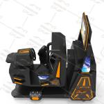 Dreamland Amusement Park Rides 9D VR 360 Roller Coaster Gaming Dynamic Motion Simulator VR Play Station Virtual Reality for sale