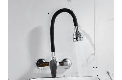 China Kitchen Flexible Curving Wall Mounted CE Concealed Basin Mixer supplier