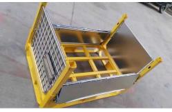 China Industrial Warehouse Collapsible Wire Container Large Load Capacity supplier