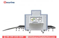 China Dual Energy White Cargo Security Scanning Machine 10000 Continuous Hours Windows XP supplier