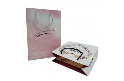China High Quality Recyclable Customize Design Fancy String Handle Shopping Paper Bag supplier