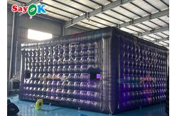 China Giant Mobile 8x8x4m Outdoor Inflatable Tent With LED Lights Waterproof supplier