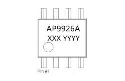 China 6.0A 20V SOP-8 Mosfet Power Transistor For Battery Protection supplier