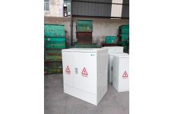 China Polyester Fiber Optics Distribution Box Enclosure With Double Door Free Standing supplier