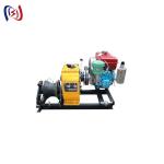 30KN SFJ Model Cable Winch Puller Accurate Positioning With Gasoline Engine for sale