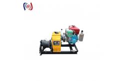 China 30KN SFJ Model Cable Winch Puller Accurate Positioning With Gasoline Engine supplier