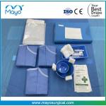 Customized Sterile Cardiothoracic Drapes For Femoral Angiography Drape Pack