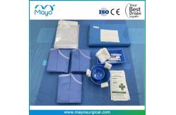China Customized Sterile Cardiothoracic Drapes For Femoral Angiography Drape Pack supplier
