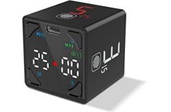 China Magnetic Productivity Ticktime Pomodoro Timer Cube Mute Vibration Adjustable Sound supplier