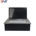 Keyboard Motorized Monitor Lift Aluminum Alloy Brushed With 19 FHD Screen for sale