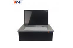 China Keyboard Motorized Monitor Lift Aluminum Alloy Brushed With 19 FHD Screen supplier