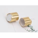 Cylinder Aluminum Disc Top Cap For Bottles 24mm Plastic Screw for sale
