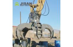 China 1000 Litre Hydraulic Rotating Peel Grapple For Mini Excavator supplier