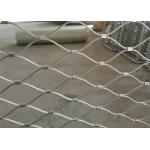 Zoo Wire Rope Mesh 316 Stainless Steel Flexible Enclosure For Animal for sale