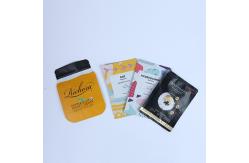 China 60mic Three Side Seal Pouch Flat 3 Side Seal Sachet ODM supplier
