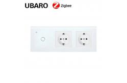 China Residential 60mm Switch Socket Combination Commercial Modular Switches And Sockets supplier