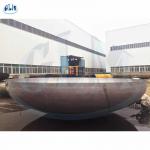 SS304 200MM Liquid Storage Tank Semi Elliptical Head Cover Q345B Vessel Dished Ends for sale