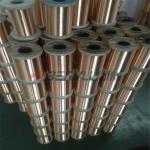 Cobalt C17500 CuCo2Be  Beryllium Copper Spring Wire Thickness 0.1mm On Spools for sale