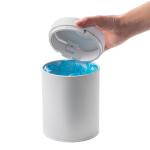 3L Stainless Steel Desktop Mini Trash Bin With Press Open Support Room Space Selection for sale